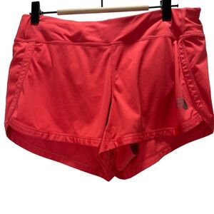 The North Face Women's Coral Red Versitas Flashdry Running  Shorts Size M